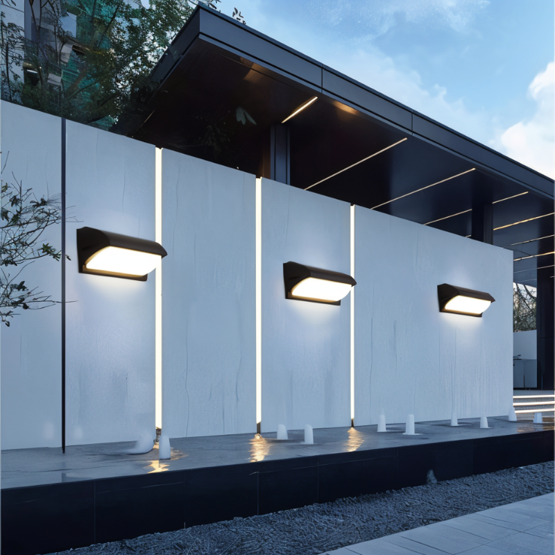 Outdoor Wall Lamp with Motion Sensor