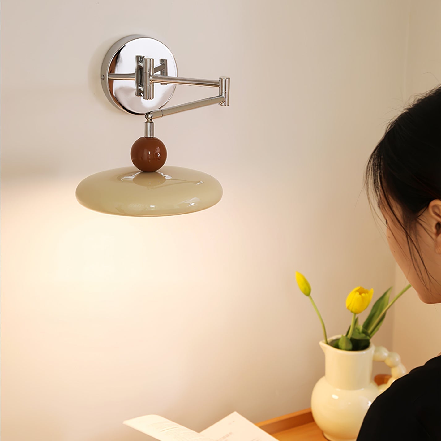 Lola Swing Arm Wall Light