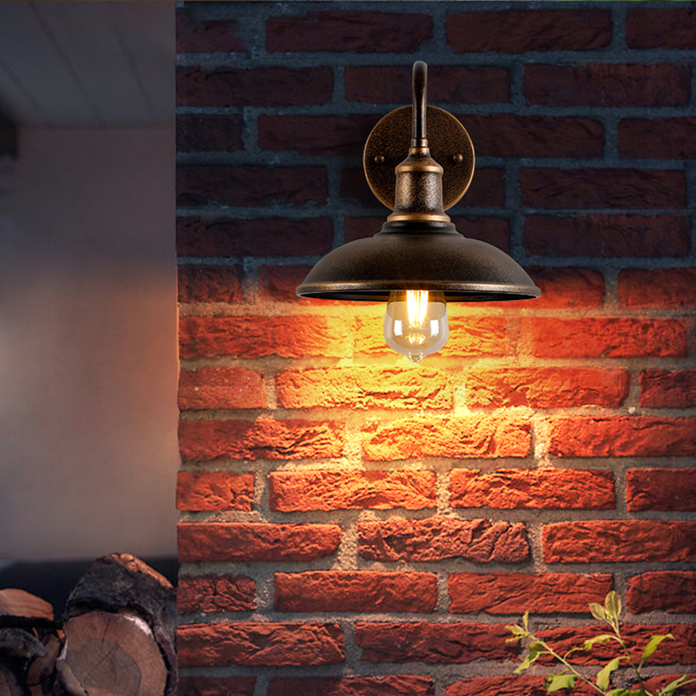 Antique Brass Outdoor Light Fixtures