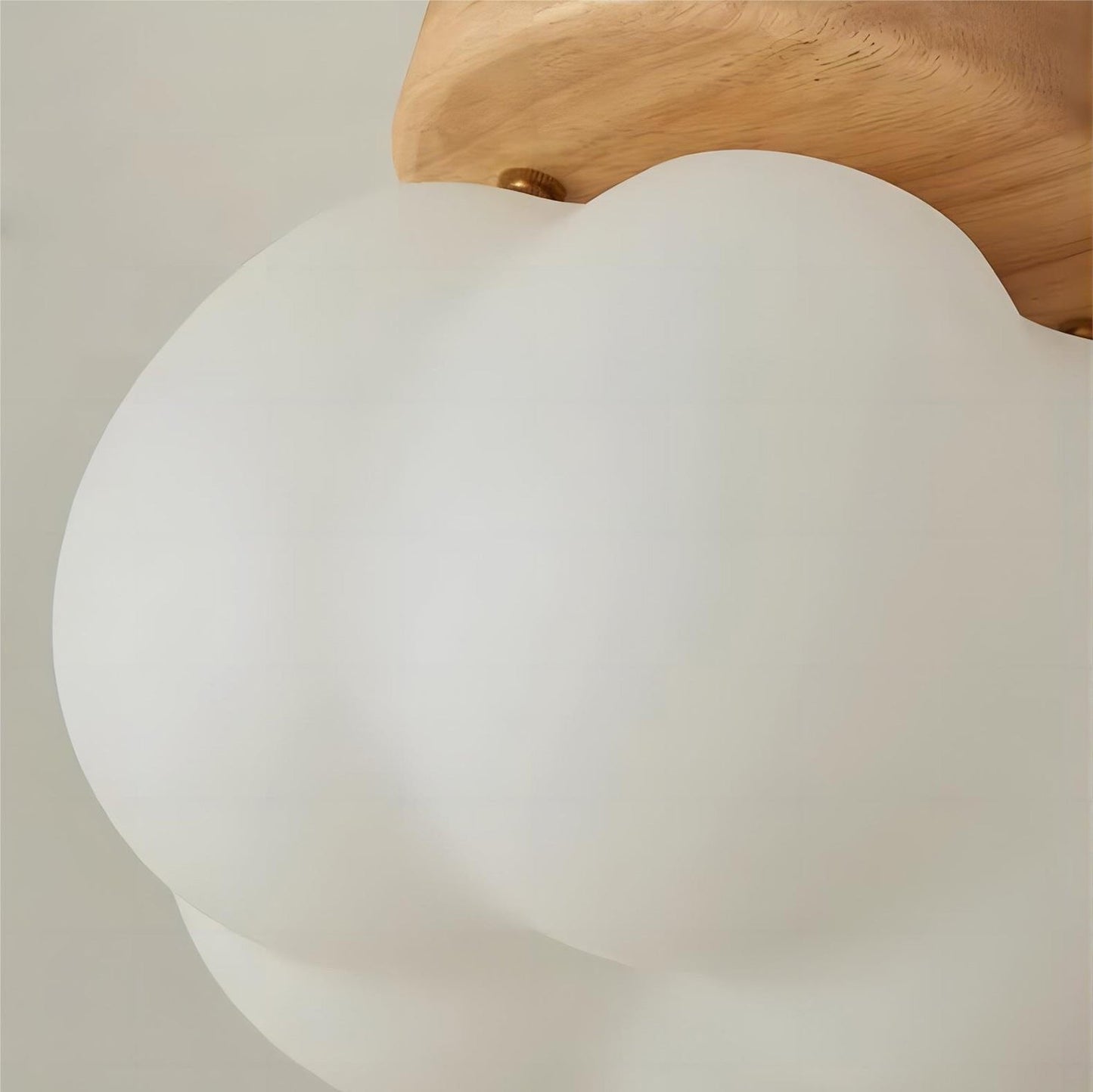 Pumpkin Flush Ceiling Lamp