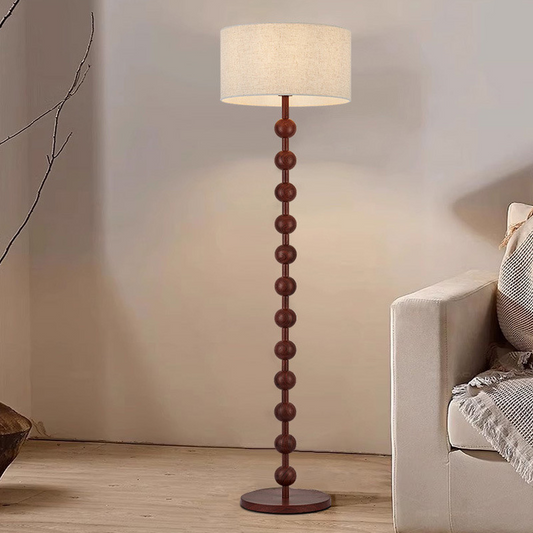 Japandi Wooden Floor Lamp