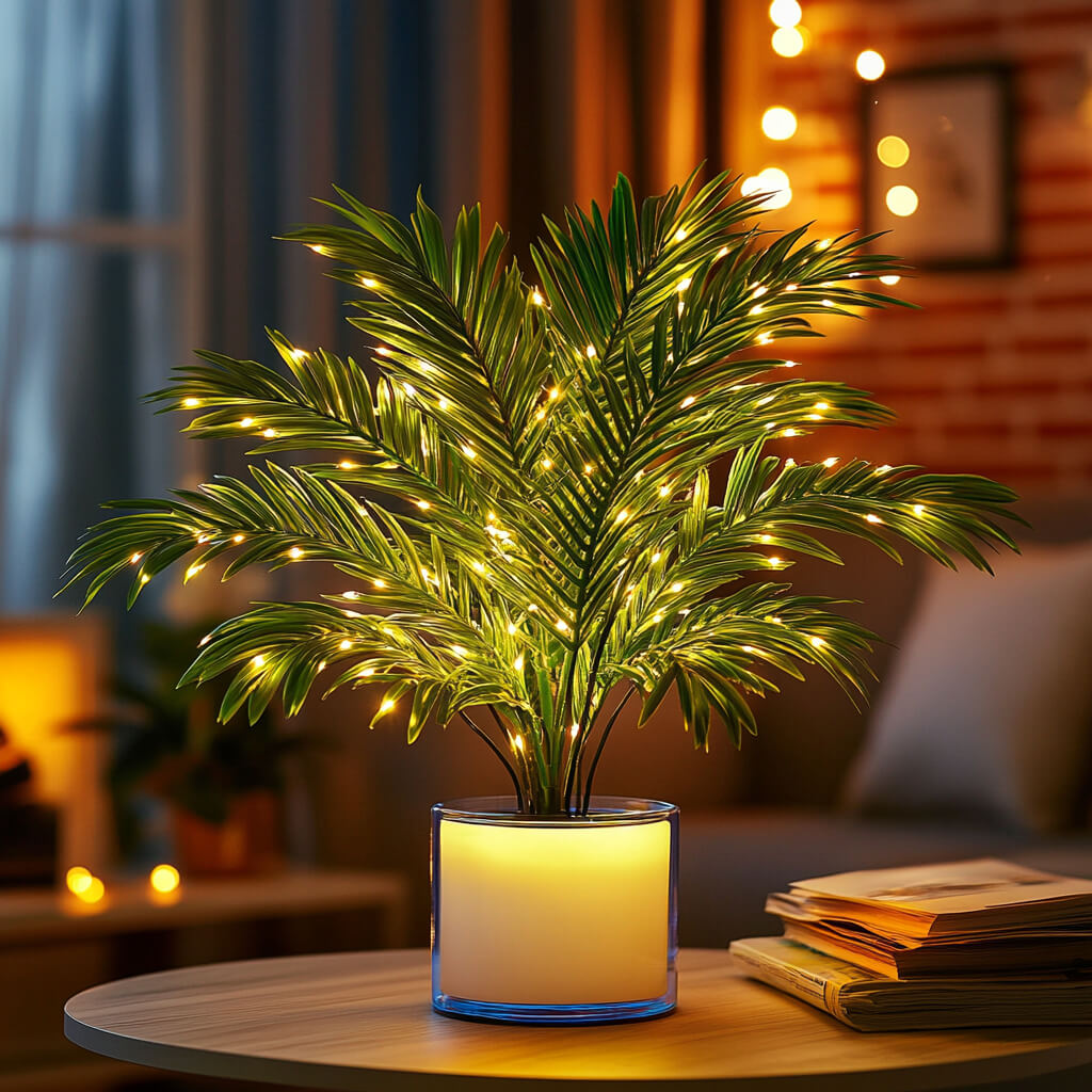 Palm Paradise Lamp