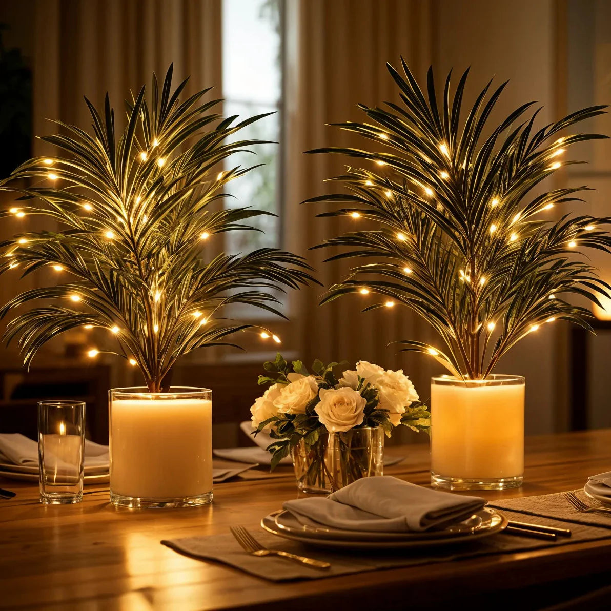 Palm Paradise Lamp