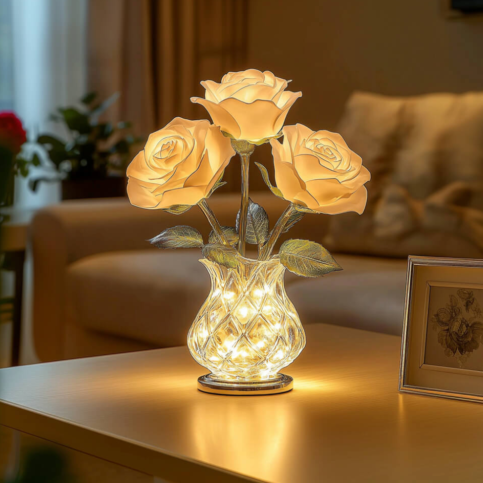 Radiant Rose Lamp