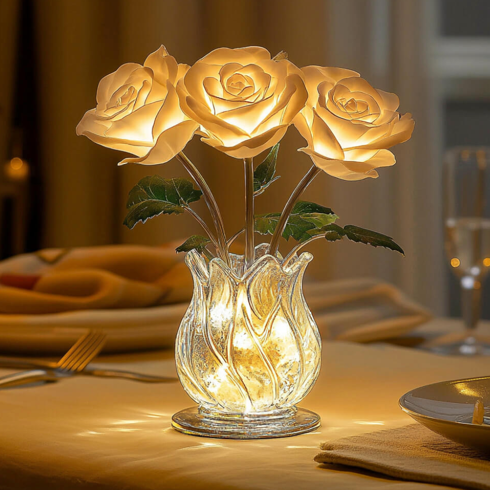 Radiant Rose Lamp