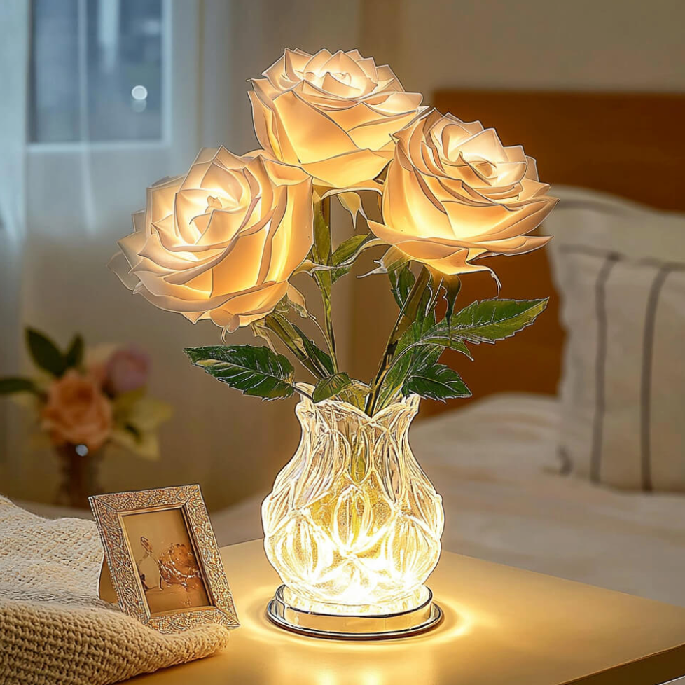 Radiant Rose Lamp
