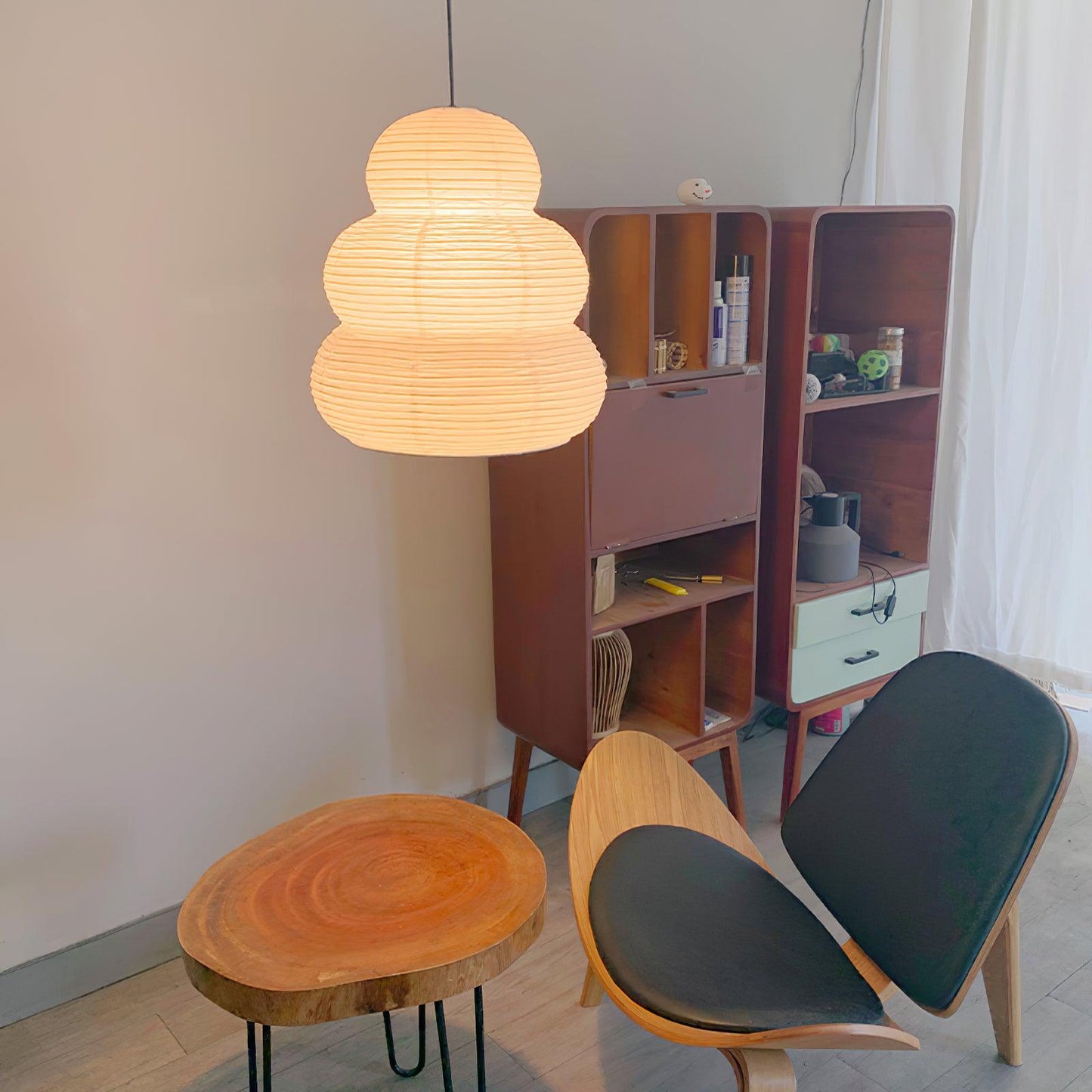 Rice Paper Pendant Light