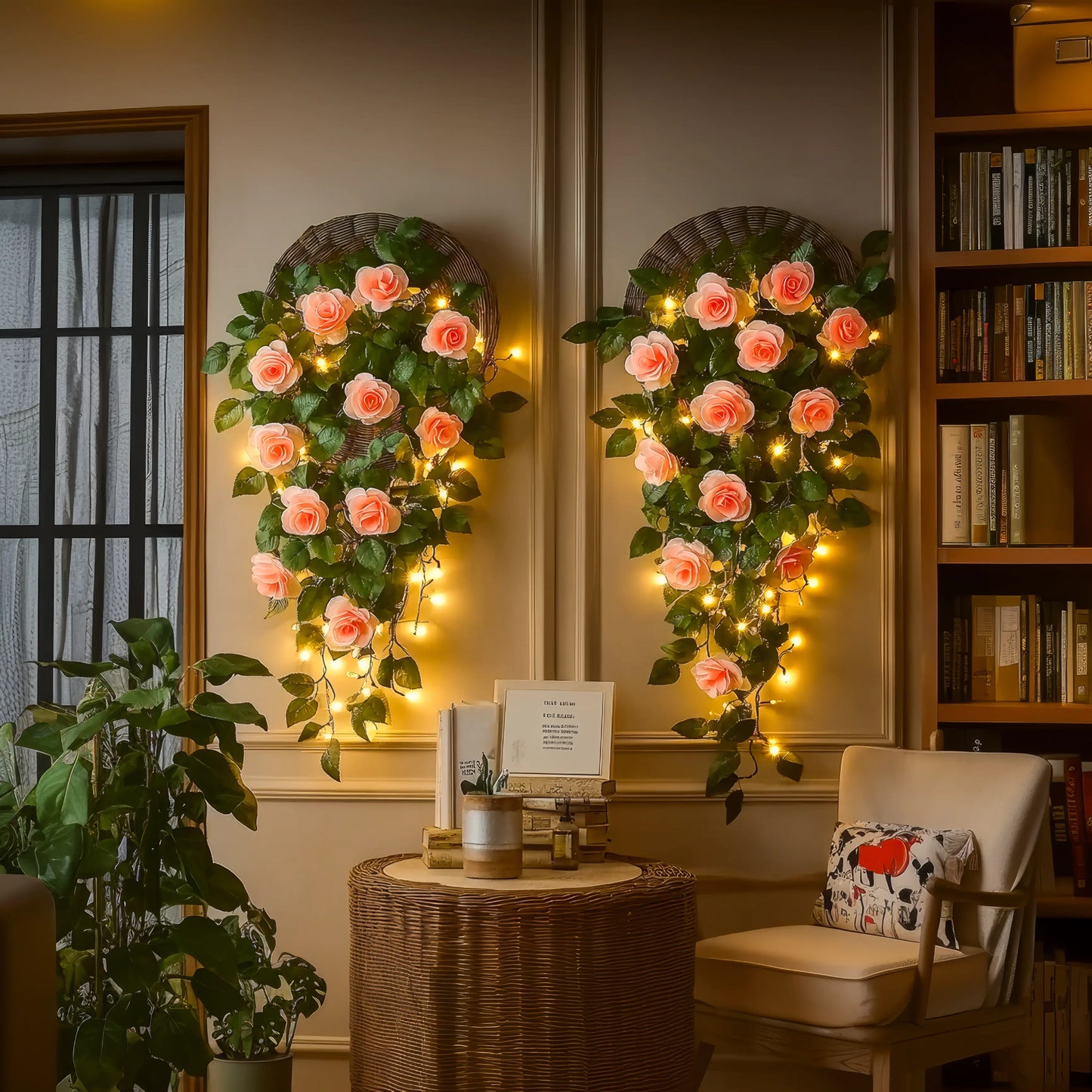 Rosé Bloom Garland
