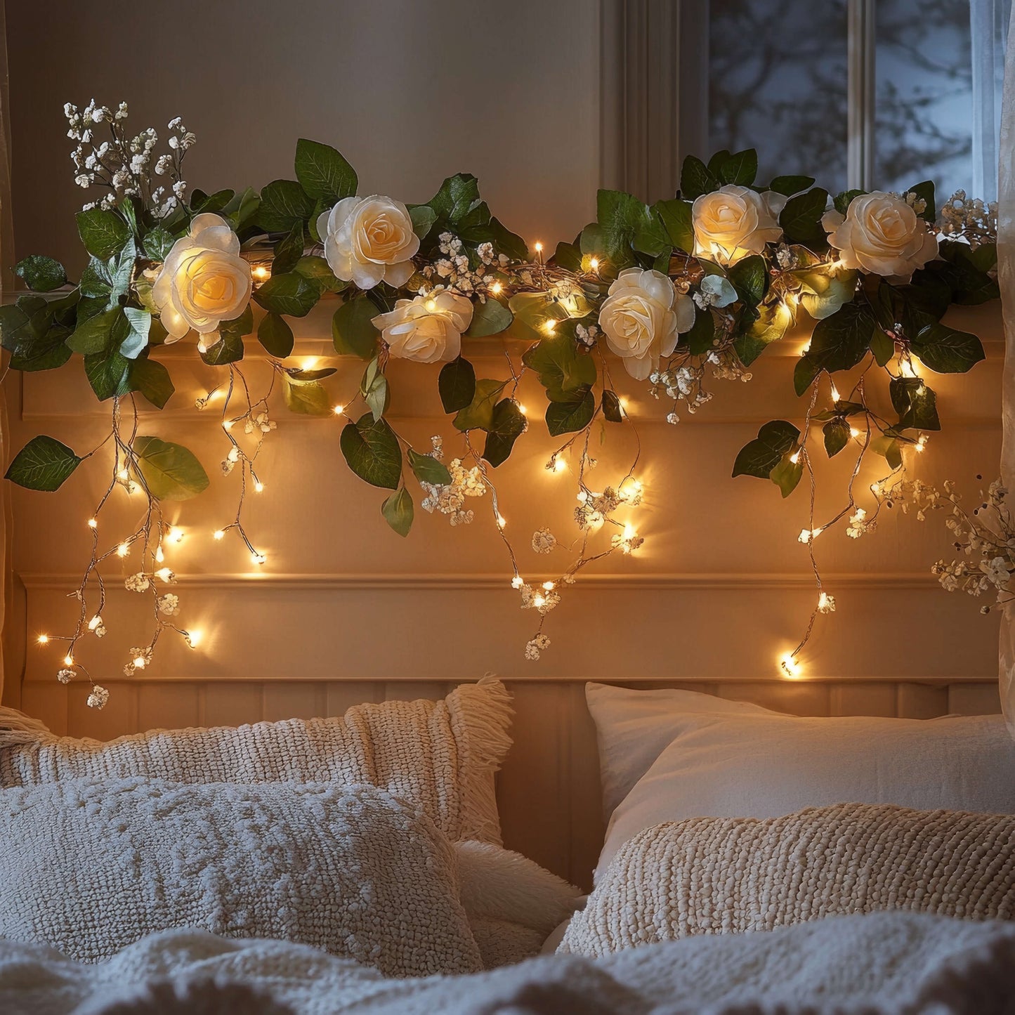 Rosé Bloom Wreath