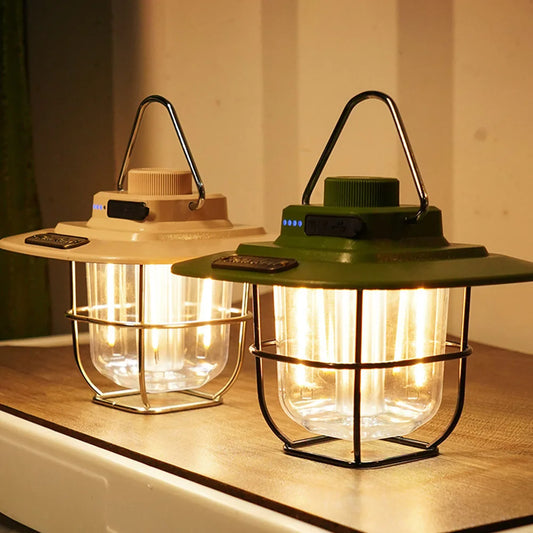 Vintage Camping Lamp