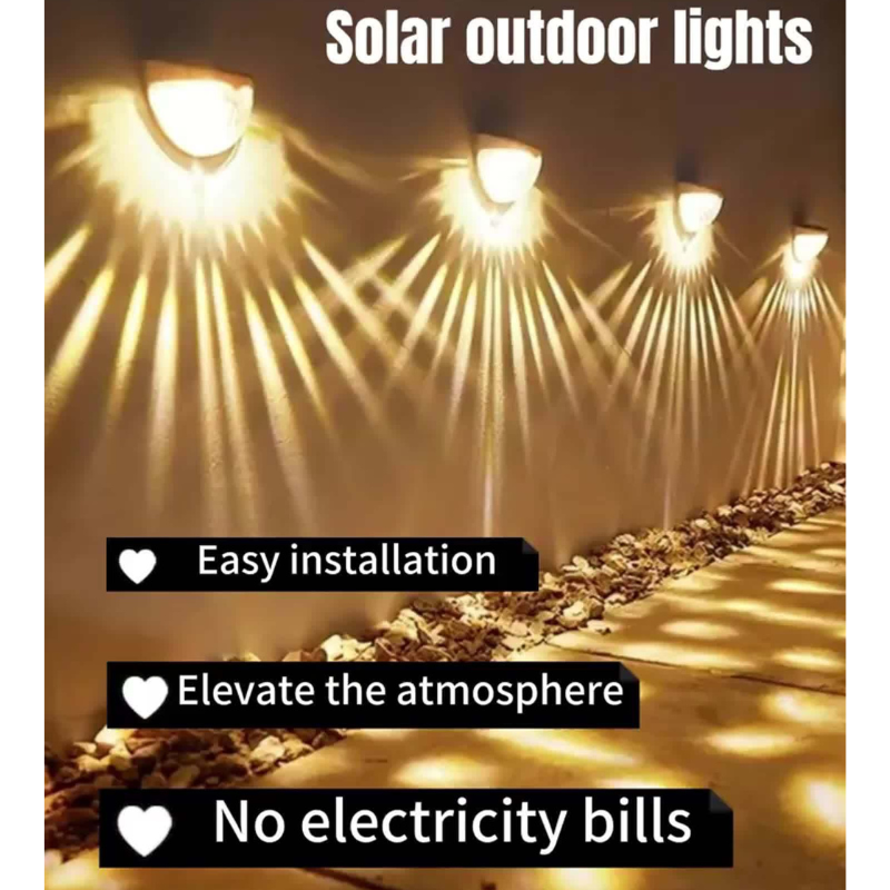 Auto Sensor Garden Lights