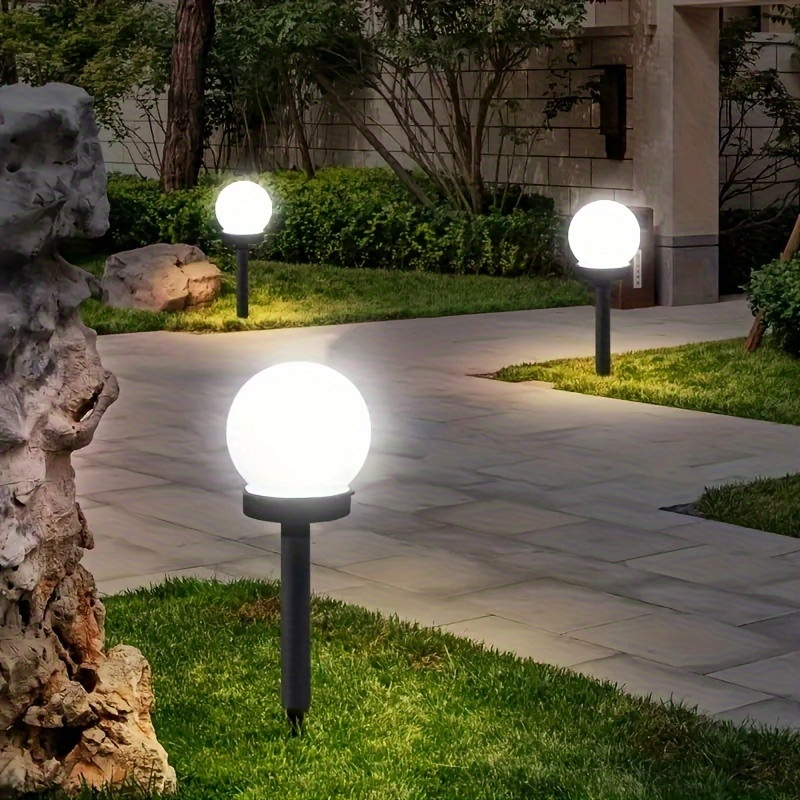 Spherical Solar Pathway Lights
