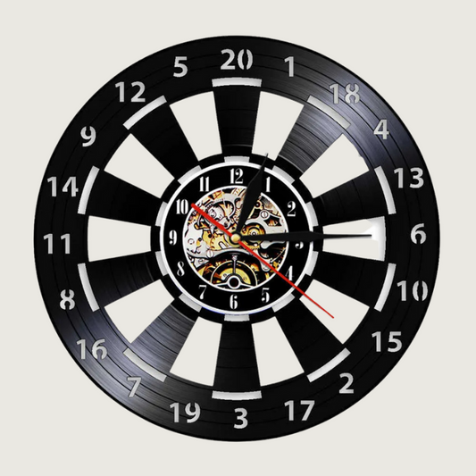 Dartboard Wall Clock