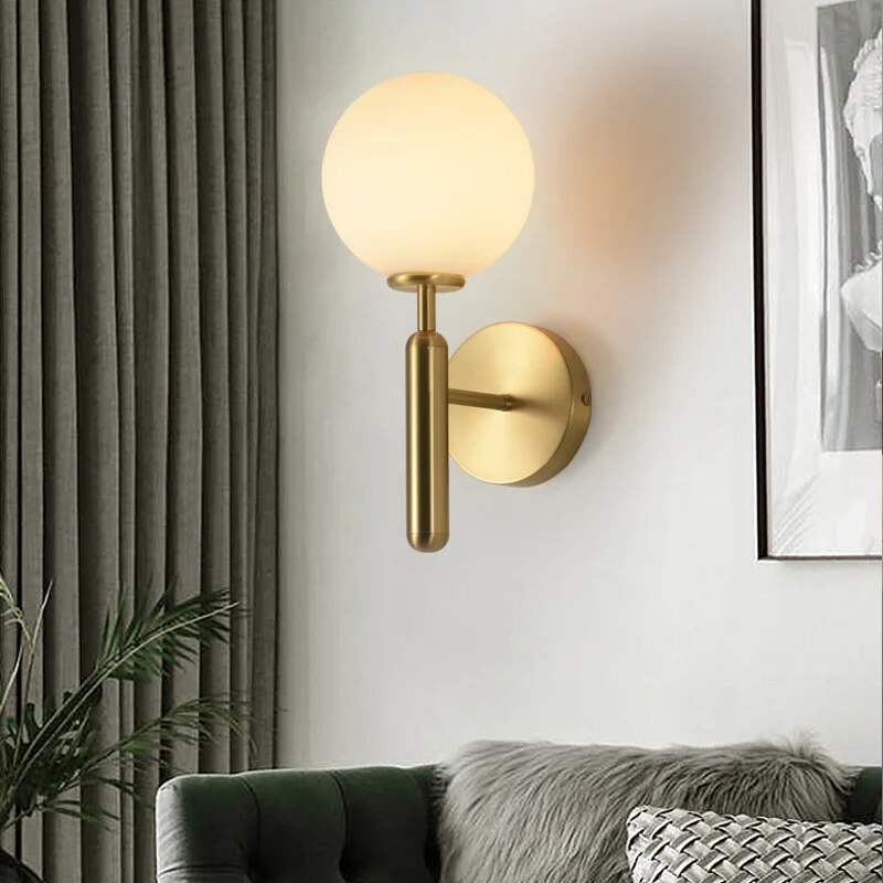 Luxurious modern LED wall light