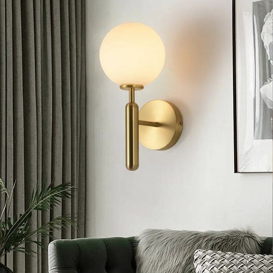 Luxurious modern LED wall light