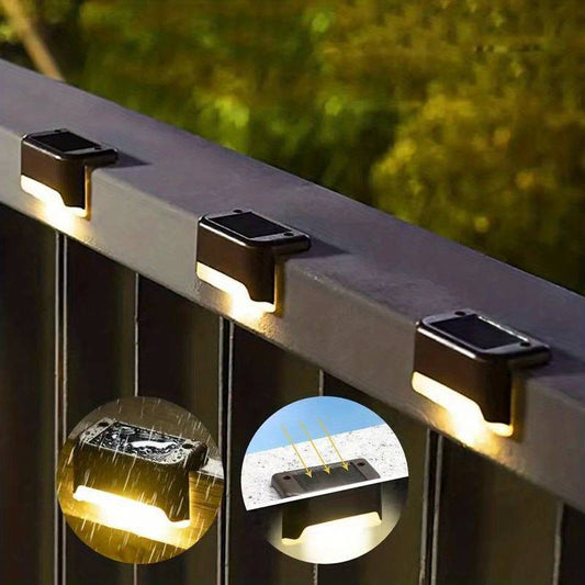 Cordless Solar LED Wall Lights - Create the perfect atmosphere in your garden! (4-Pack)
