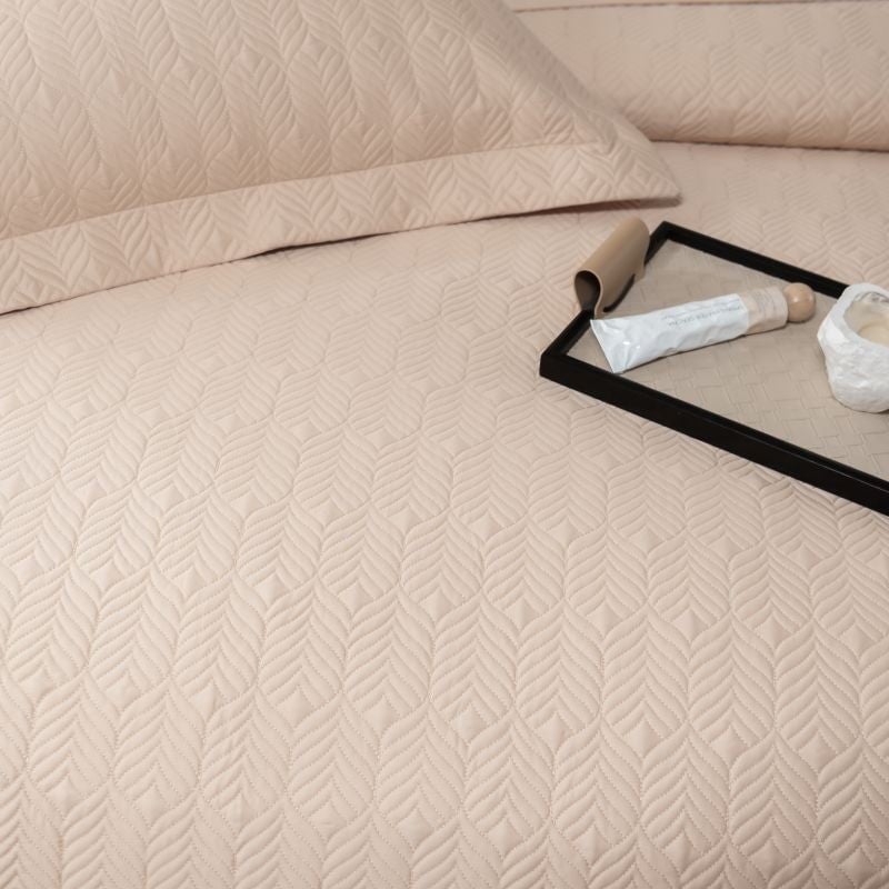 Herringbone Harmony 3 Piece Bedspread Set