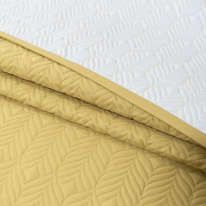 Herringbone Harmony 3 Piece Bedspread Set