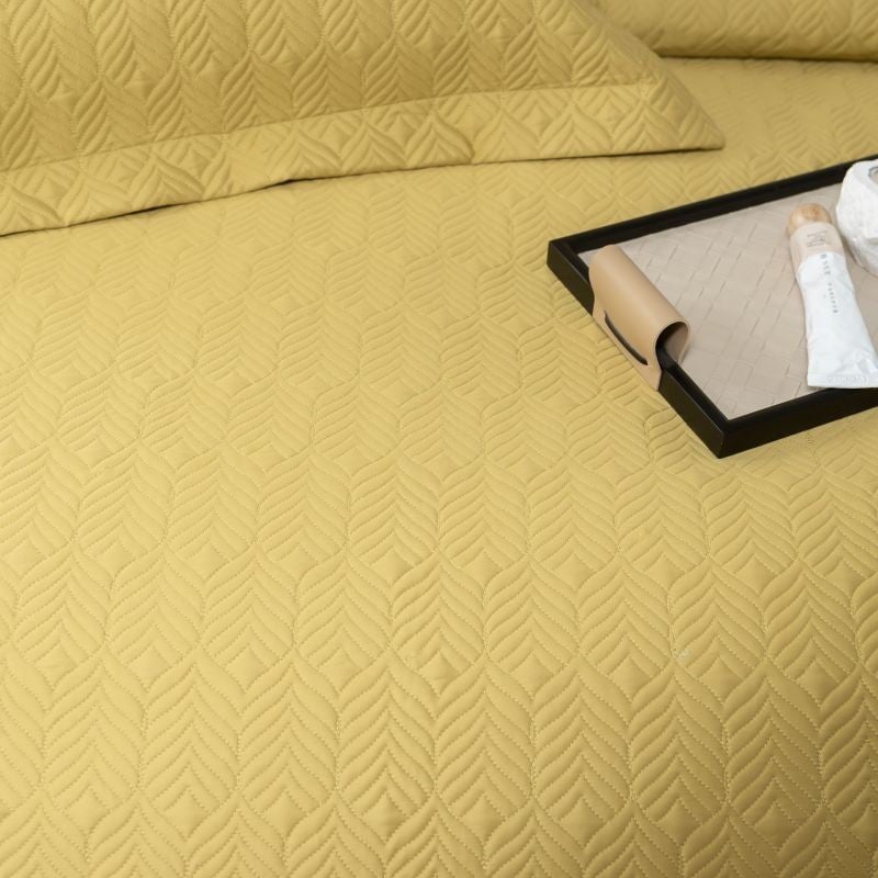 Herringbone Harmony 3 Piece Bedspread Set