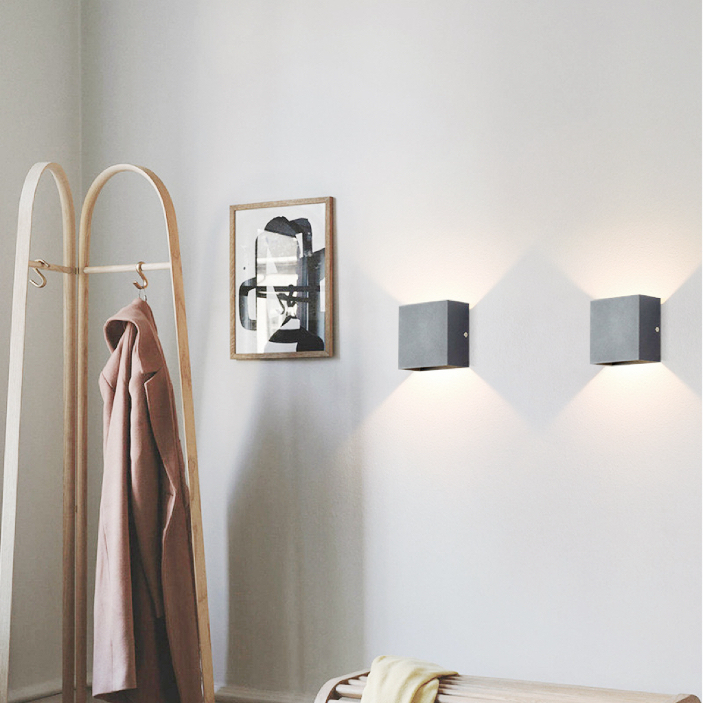 Modern Aluminum Waterproof LED Wall Sconce Wall Light Outdoor and Indoor Use