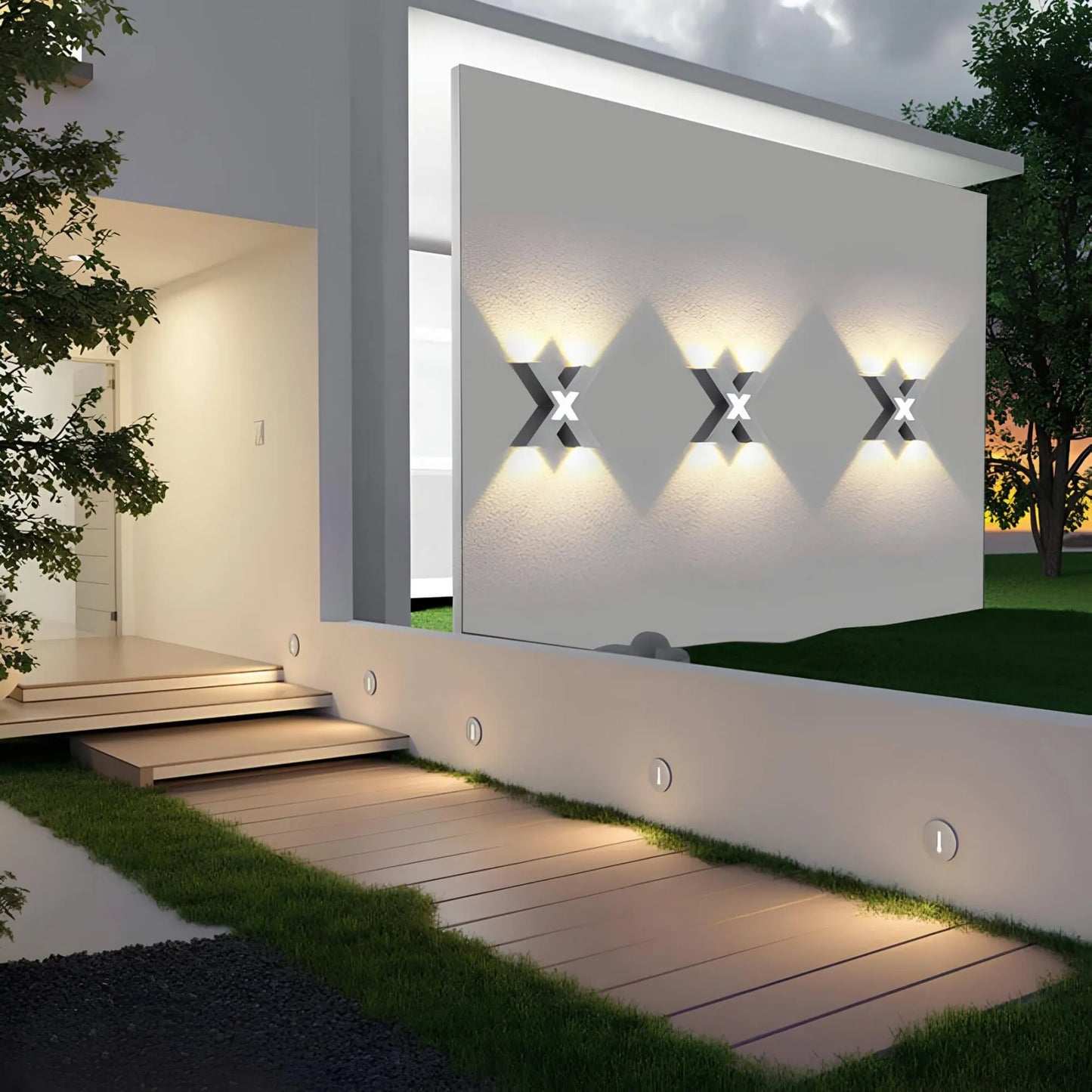 Elegant Garden Lighting