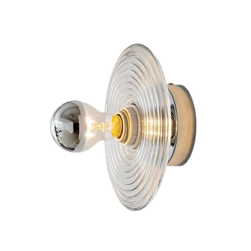 Vintage LED Glass Wall Sconce