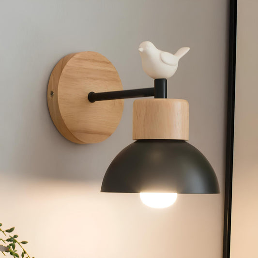 Rustic Wooden Lamp