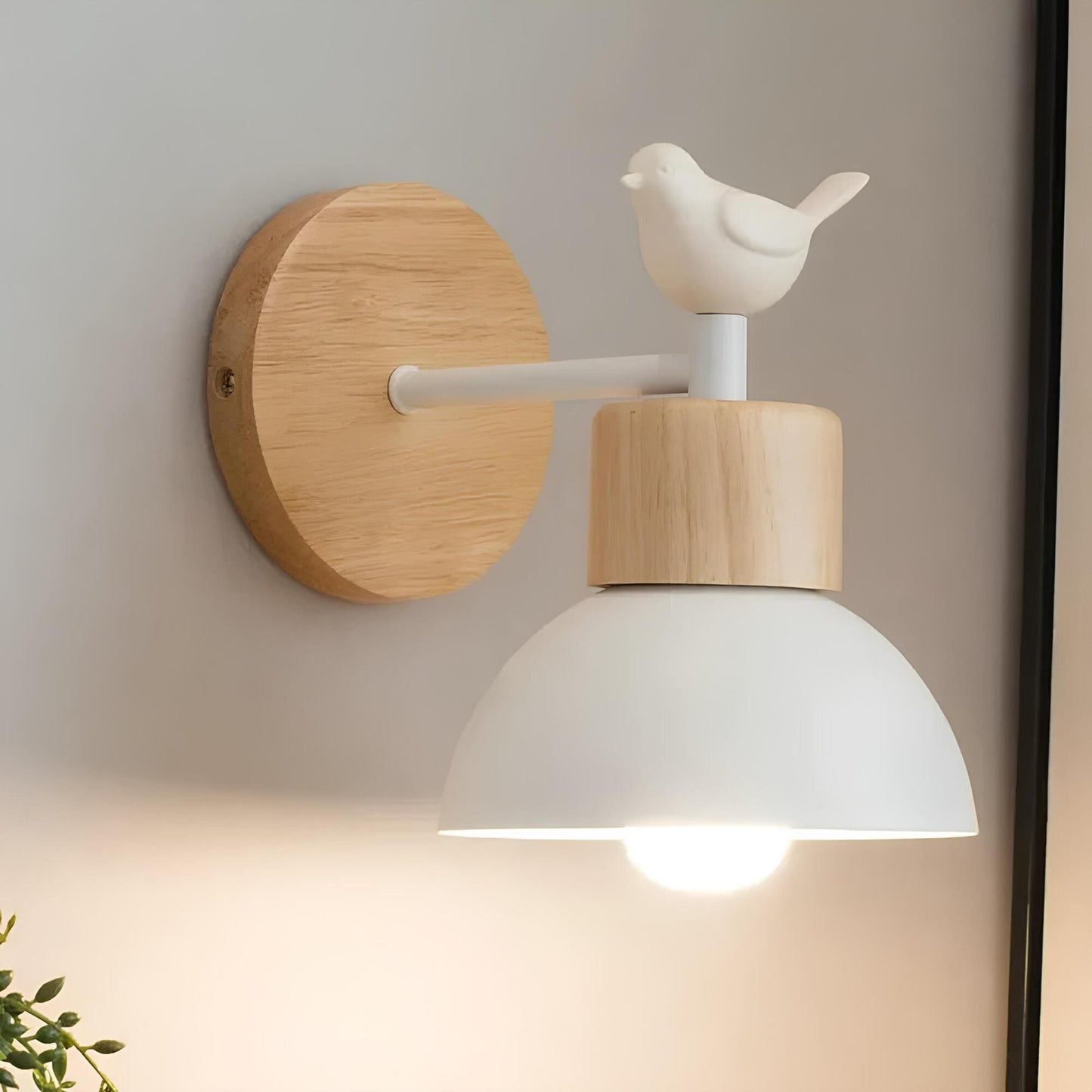 Rustic Wooden Lamp