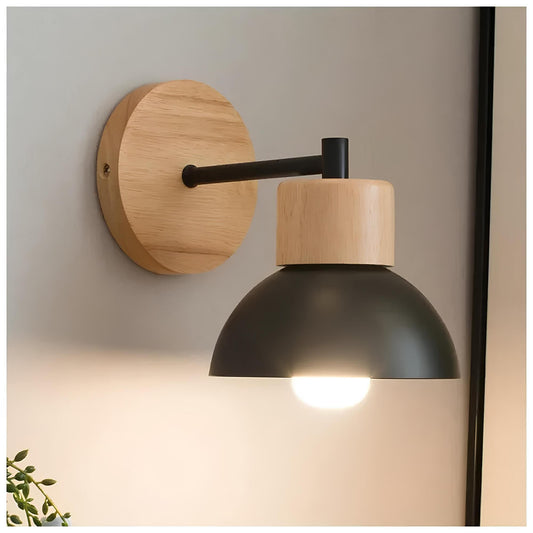 Rustic Wooden Lamp