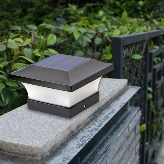 Nugee Short Light | Solar-Powered Column Light for Outdoors