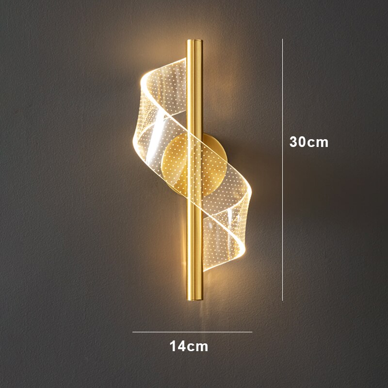 Glasspilar™ - Luxurious wall light with glass candelabra