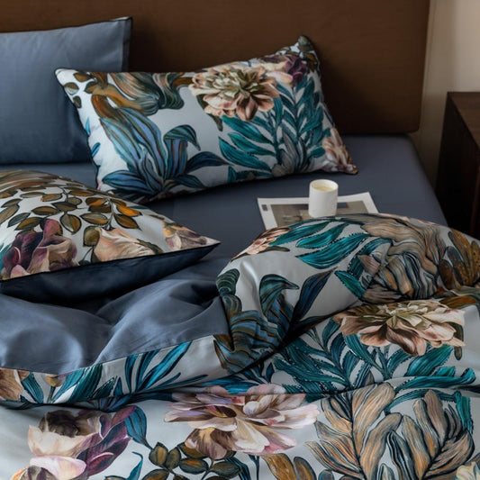 Woodland Blue Pillowcases (Set of 2)